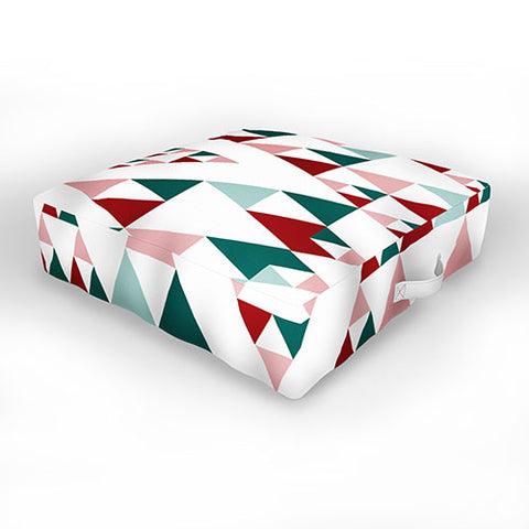 Gabriela Fuente Christmas Now Outdoor Floor Cushion