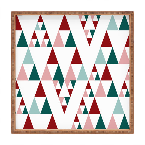 Gabriela Fuente Christmas Now Square Tray