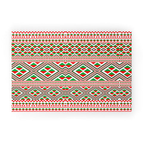 Gabriela Fuente Christmas Welcome Mat
