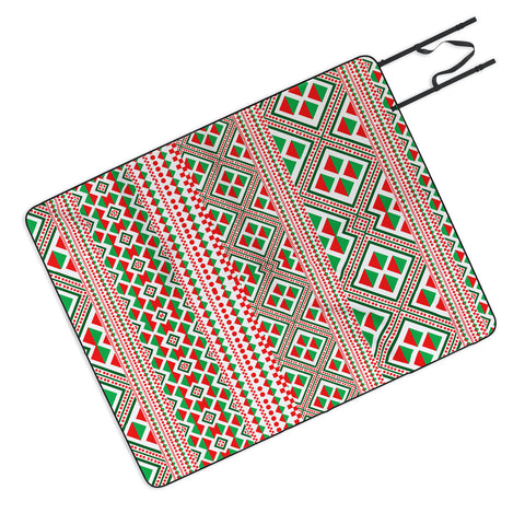 Gabriela Fuente Christmas Picnic Blanket