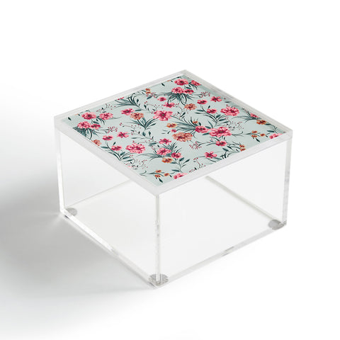 Gabriela Fuente Classic Floral Acrylic Box