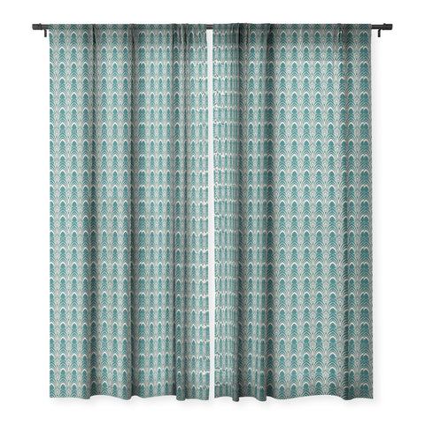 Gabriela Fuente Classic time Sheer Window Curtain