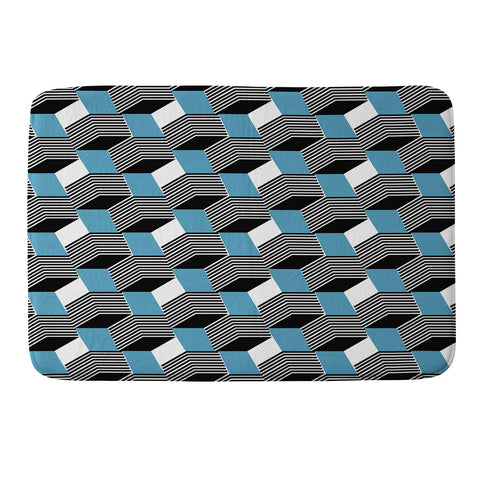 Gabriela Fuente Cube play Memory Foam Bath Mat