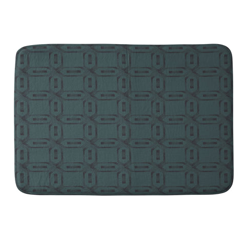 Gabriela Fuente Dark Classic Memory Foam Bath Mat
