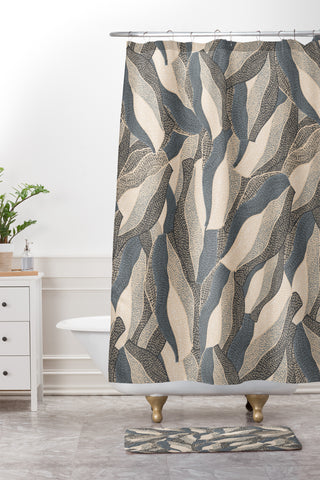 Gabriela Fuente Dark forest Shower Curtain And Mat