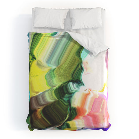 Gabriela Fuente Digital Marbel Duvet Cover