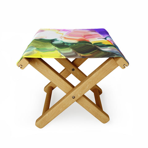Gabriela Fuente Digital Marbel Folding Stool