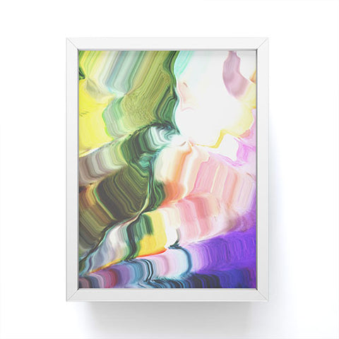 Gabriela Fuente Digital Marbel Framed Mini Art Print