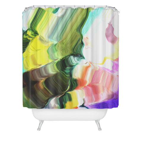Gabriela Fuente Digital Marbel Shower Curtain