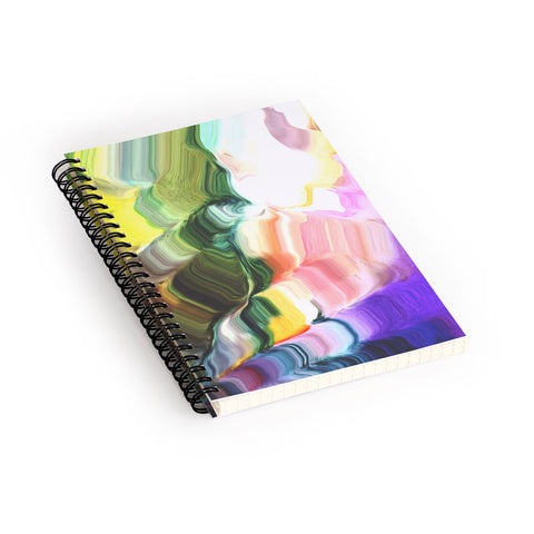 Gabriela Fuente Digital Marbel Spiral Notebook