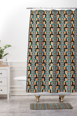 Gabriela Fuente Egil Shower Curtain And Mat