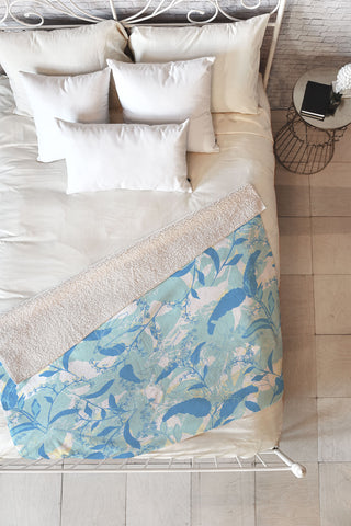 Gabriela Fuente Enchanted Forest Fleece Throw Blanket