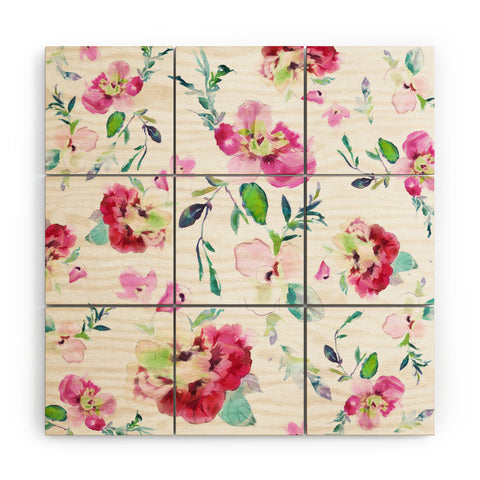 Gabriela Fuente Estella Wood Wall Mural