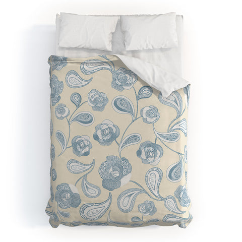 Gabriela Fuente Flo Duvet Cover