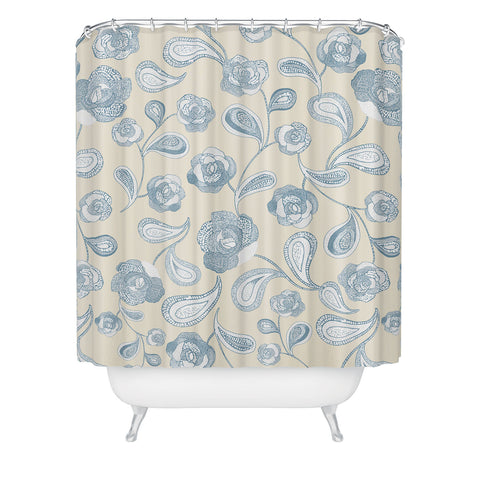 Gabriela Fuente Flo Shower Curtain