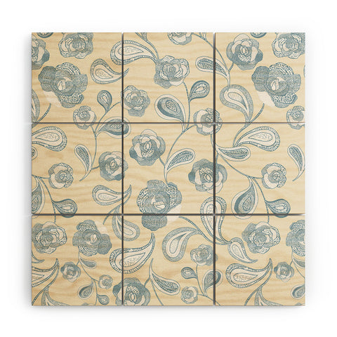 Gabriela Fuente Flo Wood Wall Mural