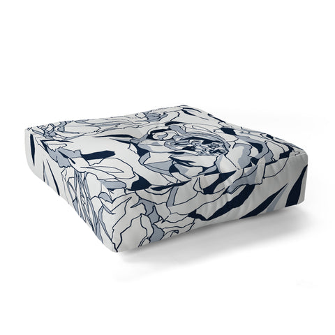 Gabriela Fuente Flor Floor Pillow Square