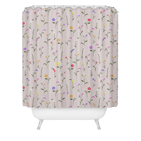 Gabriela Fuente floraland Shower Curtain