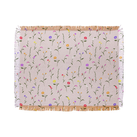 Gabriela Fuente floraland Throw Blanket