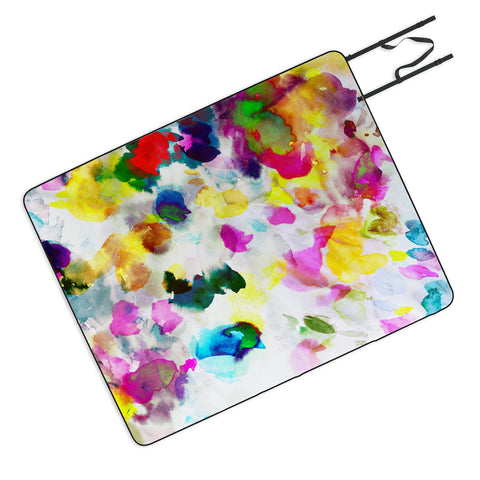 Gabriela Fuente Florastic Picnic Blanket