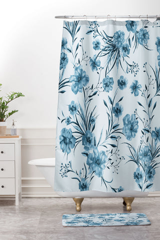 Gabriela Fuente FloraWonder Shower Curtain And Mat