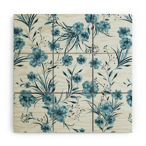 Gabriela Fuente FloraWonder Wood Wall Mural