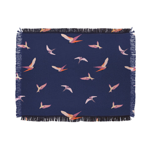 Gabriela Fuente Fly with me Throw Blanket