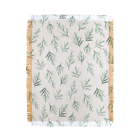 Gabriela Fuente Forest fest Throw Blanket