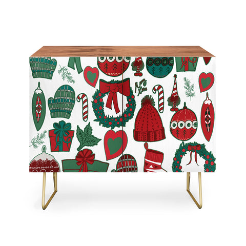 Gabriela Fuente Fun Christmas Credenza