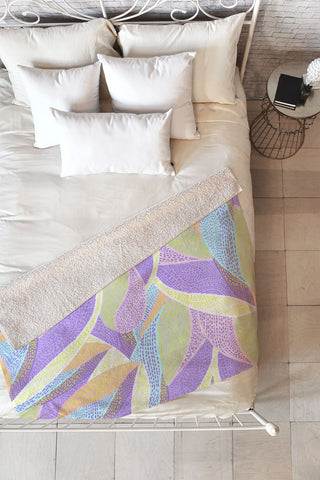 Gabriela Fuente Fun Game Fleece Throw Blanket