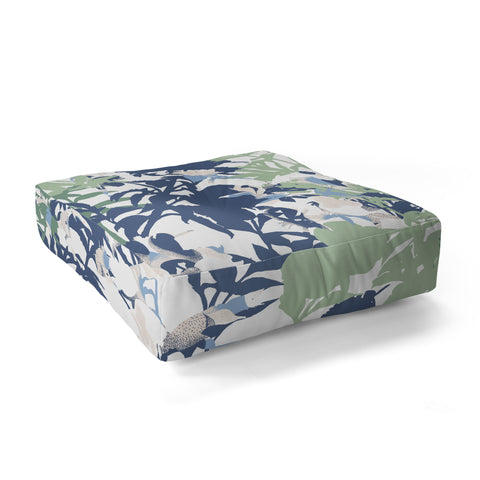 Gabriela Fuente Future Garden Floor Pillow Square