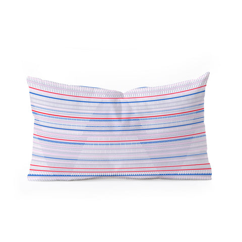 Gabriela Fuente Future Stripe Oblong Throw Pillow