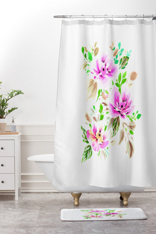 Gabriela Fuente Fyrst Shower Curtain And Mat