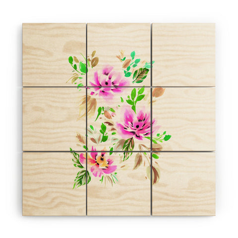 Gabriela Fuente Fyrst Wood Wall Mural