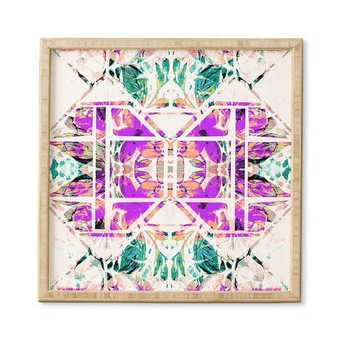 Gabriela Fuente geofloral Framed Wall Art