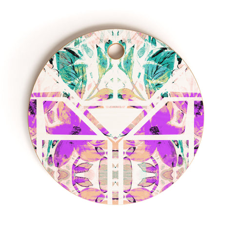 Gabriela Fuente geofloral Cutting Board Round