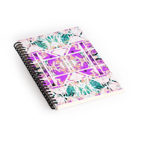 Gabriela Fuente geofloral Spiral Notebook