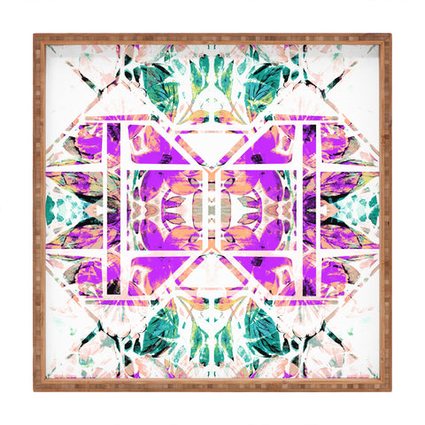 Gabriela Fuente geofloral Square Tray