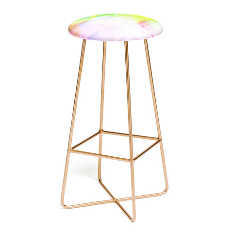 Gabriela Fuente geometric splash Bar Stool