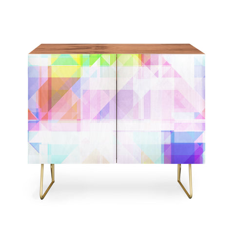 Gabriela Fuente geometric splash Credenza