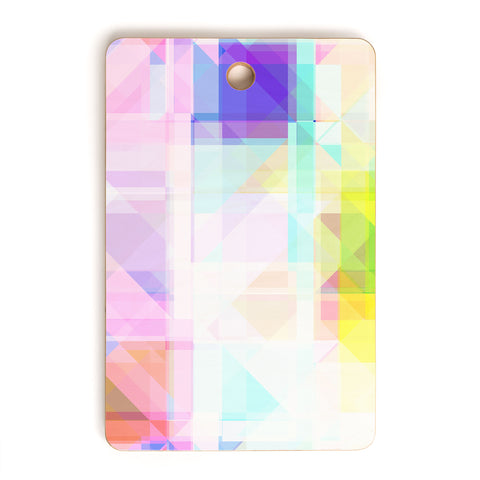 Gabriela Fuente geometric splash Cutting Board Rectangle