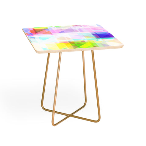 Gabriela Fuente geometric splash Side Table
