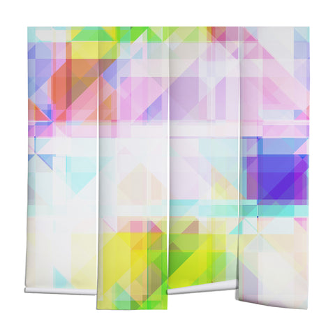 Gabriela Fuente geometric splash Wall Mural