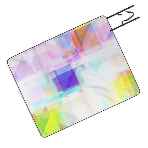 Gabriela Fuente geometric splash Picnic Blanket
