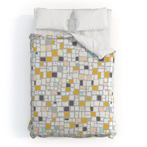 Gabriela Fuente geometry Duvet Cover