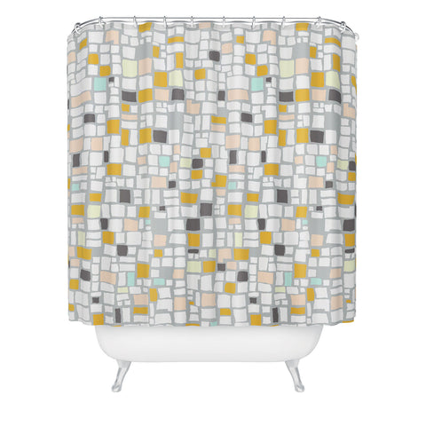 Gabriela Fuente geometry Shower Curtain