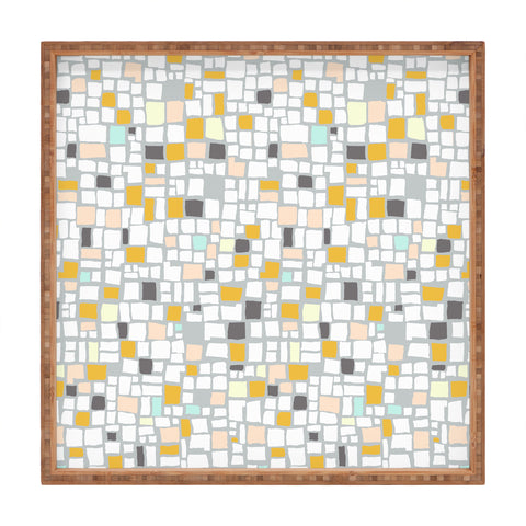 Gabriela Fuente geometry Square Tray