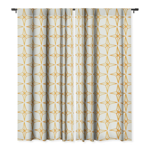 Gabriela Fuente Gold night Blackout Window Curtain
