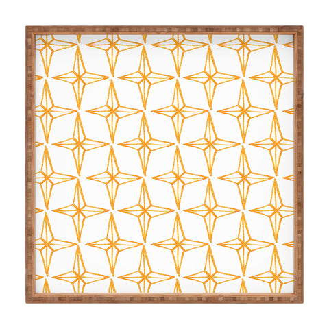 Gabriela Fuente Gold night Square Tray