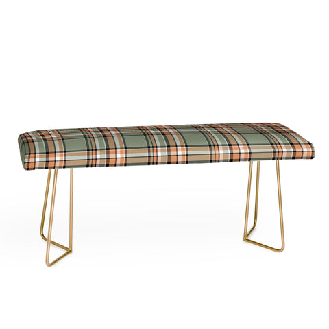 Gabriela Fuente Green Holiday Bench